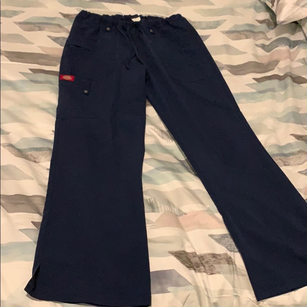 Dickies Navy Blue Scrub Pants